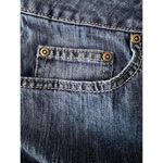 St John's Bay Women's Boot Cut Denim Jeans Size 18W Short Petite Blue Cotton Photo 5