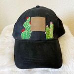 Cactus embroidered Black Texas Hat Photo 0