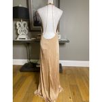 Alexis Xaverie Dress Tan Women's Size Medium Photo 8