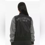 Disney  Nightmare Before Christmas “Halloween Town” Bomber Jacket Small Photo 1