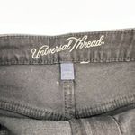 Universal Threads NWT Universal Thread Hi Rise Shortie Black Denim Cut Off Shorts Size 12 Photo 7