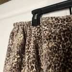 Talbots NWT  Leopard Velour Pencil Skirt Photo 3