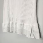 Soft Surroundings  Button Front Cotton Tank Top White Y2K Feminine, S Photo 6