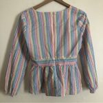 Rainbow Striped V Photo 6