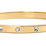 Kate Spade Gold set in stone stone hinged bangle Photo 0