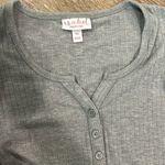 Isabel XS maternity gray ribbed shirt Size undefined Photo 2