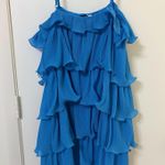 Boutique Sundress Blue Size M Photo 4