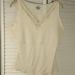 Spanx  Womens Cream Lace‎ V Neck Tank Top 2X Photo 0