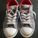 Converse All Star Grey Low Top Sneakers Sz 8 Photo 1