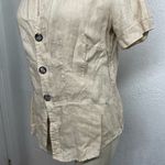 CP Shades  Light Tan Button-Up Shirt Photo 2