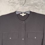 Whistles Jumpsuit Womens 6 Black Arabella Crepe Tie Crop Neutral Minimalist Photo 3