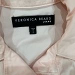 Veronica Beard Winifred Twill Belted Romper in Blush pink size small Photo 5