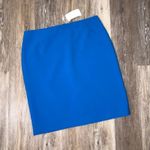 Hugo Boss BOSS Solid Blue Pencil Skirt Size 14 NWT Photo 1