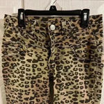 Almost Famous  animal print skinny jeans Photo 1