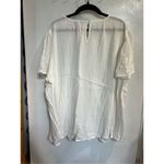 Knox Rose  White Blouse Woman’s Size Large NEW Photo 6