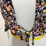 Streetwear Society  medium floral tie front shrug Photo 1