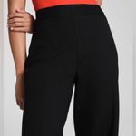 Spanx  Ponte Wide Leg Pant Large Supersmooth PerfectFit Black High Rise Waist Photo 1