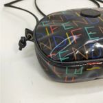 Fendi Black Crossbody Bag with Multicolored Logo Accents with COA EUC Photo 6