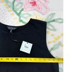 Ming Wang Black Sleeveless Knit Midi Dress 0x Photo 3