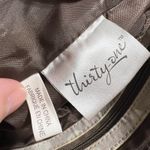 Thirty One Womens Polka Dot Crossbody Hand Bag Purse Shoulder Bag Beige White Tan Photo 7