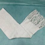 White Glitter Scarf Photo 2