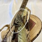 via spiga Faux Snakeskin Sandals Photo 6