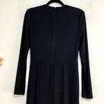 Mac Duggal  26514 Plunge Neck Pearl Keyhole Long Sleeve Gown Photo 6