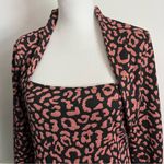 RACHEL Rachel Roy • Pink Leopard Sweater Dress Size L Photo 2