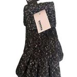 Sonoma Women’s Gloves Knit Black Speckled One Size New With Tags Photo 1