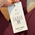 Halara Everyday Midi Dress in La Land Fig Purple NWT Size 2X Photo 6