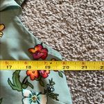 Twine & String Ruffled Sage Green Floral Flutter Sleeve Blouse | XL JRS Photo 8