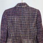 Rebecca Taylor Blanket Woven Tweed Jacket Blazer Size 2 Photo 7