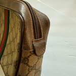 Gucci  GG Supreme Web Stripe Vintage Cosmetic Pouch Photo 4