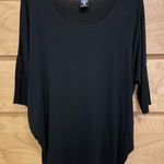 Agnes & Dora  Black Short Sleeve Top Photo 0