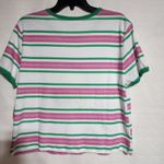 snoopy playing tennis women's XL shirt Green Photo 3