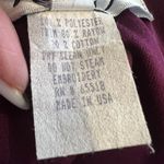 💥REDUCED💥Patra two piece dress burgundy size 8 Vintage embroidery to jacket Maxi Purple Photo 14