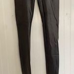 SPANXshape Faux Leather Vegan Leggings in Black Size MT Medium Tall Photo 6
