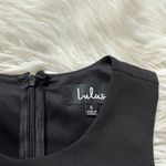 LULU’S Loving Embrace Black Cutout Maxi Dress Photo 4