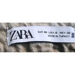 ZARA  Womens Jeans Size‎ 8 Beige  Denim Photo 3