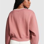 PINK - Victoria's Secret NWT  Premium Cropped Fleece V-Neck Pullover Size XL Photo 1