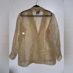 Kenneth Cole  Women's Organza Boyfriend Blazer Photo 6