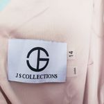 JS Collections  Embroidered Mesh Flutter Sleeve Elegant Lace Evening Gown Photo 11