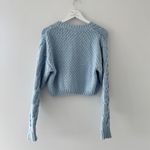 Free People Bonfire Blue Cardigan Photo 4