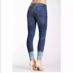 Current/Elliott NWT  The Cut Off Stiletto Jeans Dakota w/Tribal Design 25 Photo 1