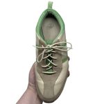 Timberland Vintage Y2K Women’s Size 9M Suede Green & Cream Leather Sneakers Photo 15