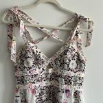 Rebecca Taylor  Silk Floral Strappy Maxi Dress Photo 2