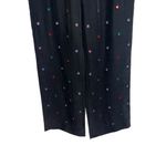 Hill House NEW NWT  Jammie Jewel Pant In Black Multi Photo 5
