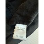 Banana Republic  Womens Small Black Peplum Top linen Cotton Button Front‎ Photo 3