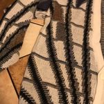 Koman oversized button up knit cardigan sweater size large Black Photo 14