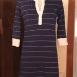 Steven Alan  Pullover Dress. Blue w/White Stripes. XS ☆ Photo 0